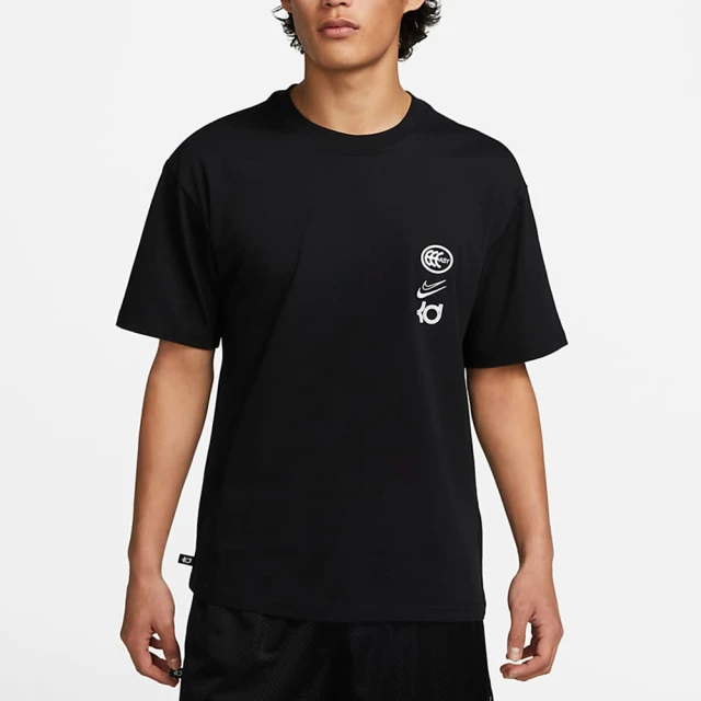 NIKE 耐吉 上衣 男款 短袖上衣 運動 寬鬆版型 AS KD M NK TEE M90 SU23 黑 FD0061-010