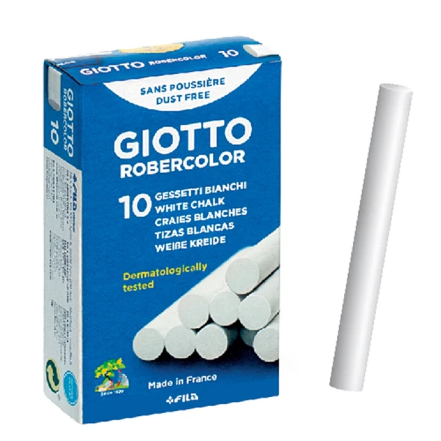 GIOTTO 無毒環保粉筆-白色10入/2盒入