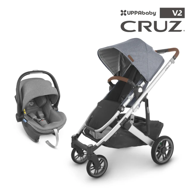 UPPAbaby CRUZ V2單人推車+MESA i-Size新生兒提籃(新生兒貼身座墊)