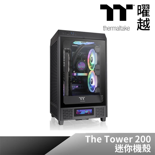 Thermaltake 曜越 透視The Tower 200 迷你機殼(CA-1X9-00S1WN-00)