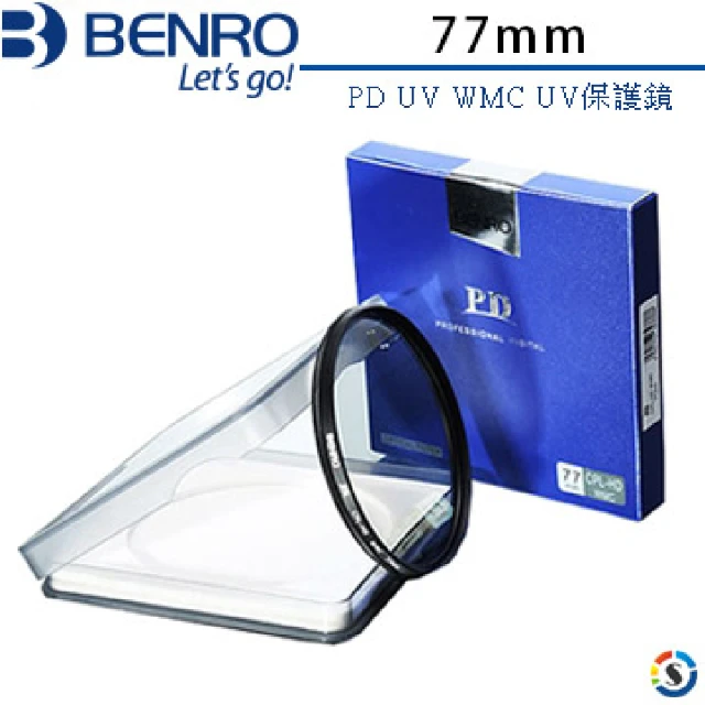 BENRO百諾 PD UV WMC UV保護鏡 77mm(勝興公司貨)