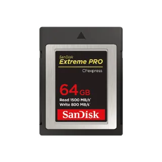 【SanDisk】Extreme PRO CFexpress Type B 記憶卡 64GB(公司貨)