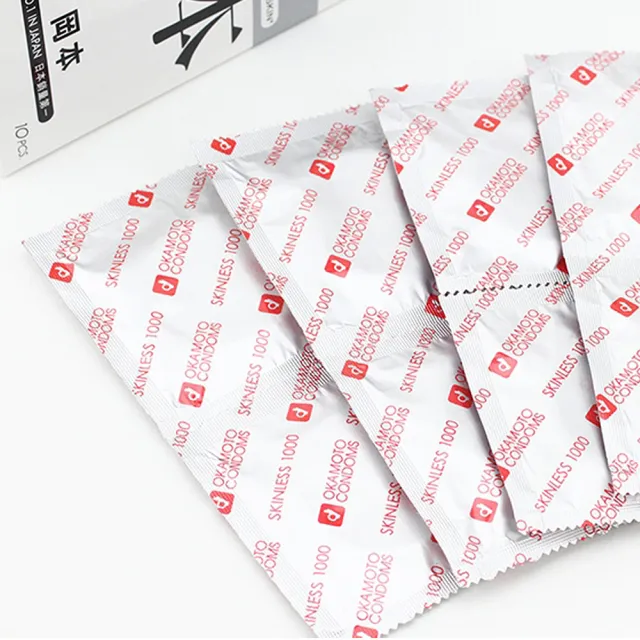 【okamoto岡本】Skinless Skin 輕薄貼身型保險套10入*4盒(共40入)