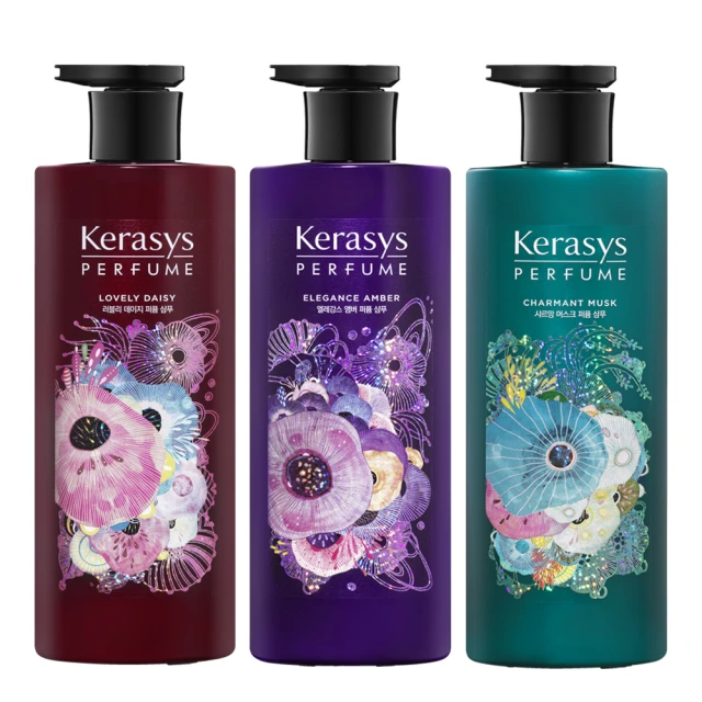 Kerasys韓國魅力香氛洗髮精3入搶購組