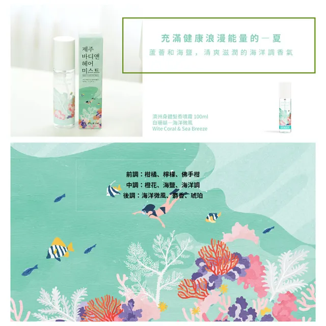 【LE PLEIN】身體髮香噴霧(春-櫻花/夏-白珊瑚/秋-無花果)