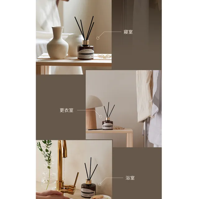 【MUMCHIT】擴香瓶1組2入(杜桑晚香玉/英國梨與小蒼蘭)