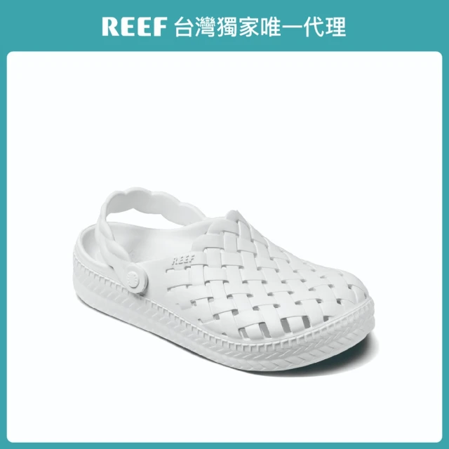 REEF WATER SAGE系列 輕量編織造型涼拖鞋 女款 CJ0097(時尚休閒涼拖鞋)