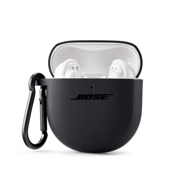 BOSE】QuietComfort 消噪耳塞II 矽膠充電盒保護套(黑色) - momo購物網