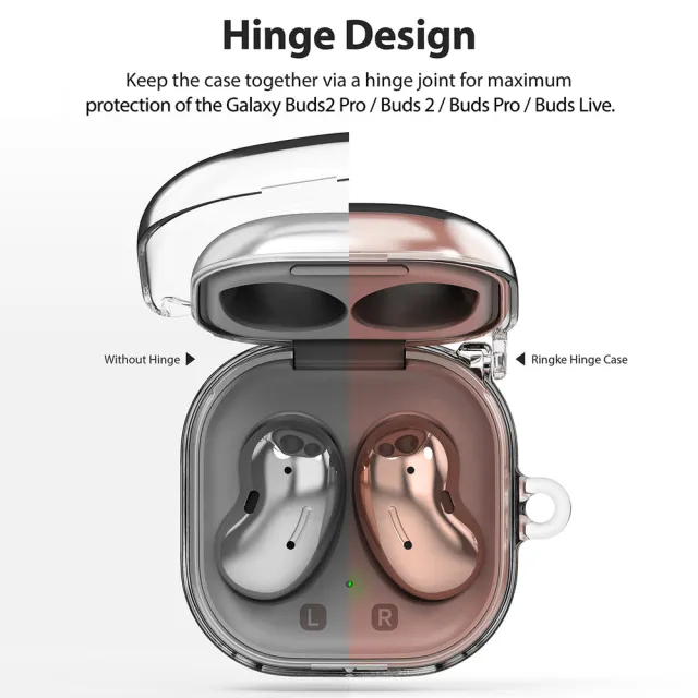 Ringke】三星Galaxy Buds Pro /Buds /Buds Pro /Live Hinge 藍牙耳機盒專用保護套防摔殼(Rearth)  momo購物網- 好評推薦-2023年8月