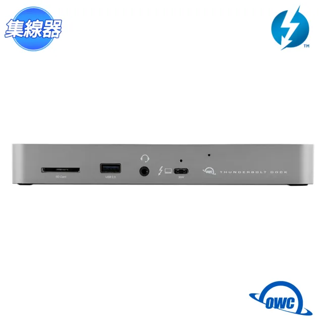 OWC】Thunderbolt Dock(支援Thunderbolt 3 Mac 和Thunderbolt 4 PC