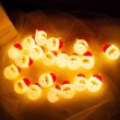 【半島良品】1.5米老人燈/燈串/聖誕燈/裝飾燈(掛布 聖誕節 聖誕燈 裝飾燈 星星燈)