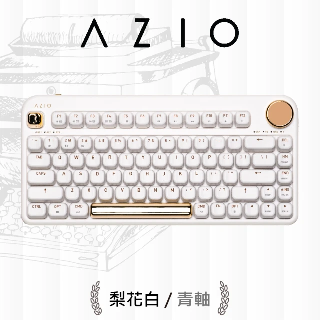 MelGeek Mojo68 瑰麗透明機械鍵盤(68鍵/Ga