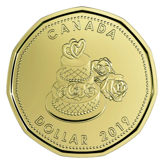 臺灣金拓 白銀銀幣2019 加拿大禮品套裝系列 - 婚禮精鑄幣五枚套裝