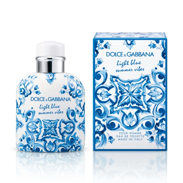 DOLCE&GABBANA 杜嘉班納 D&G Light Blue 淺藍心動印記男性淡香水125ML(專櫃公司貨)