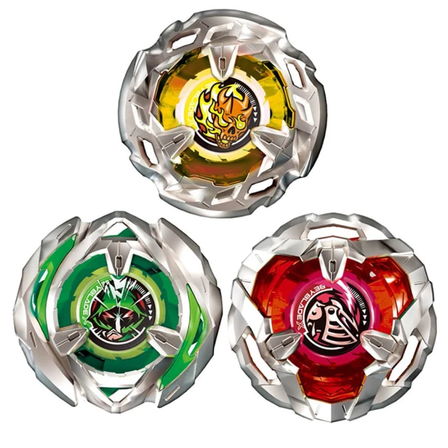 TAKARA TOMY BEYBLADE X 戰鬥陀螺X BX-08 三合一對戰組(男孩 對戰)