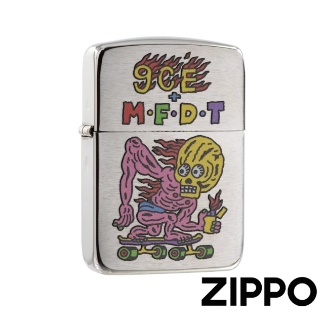 Zippo 9CE+M·F·D·T聯名設計防風打火機(美國防風打火機)