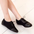 【GMS】MIT系列-蕾絲雕花沖孔綁帶牛津鞋(經典黑)