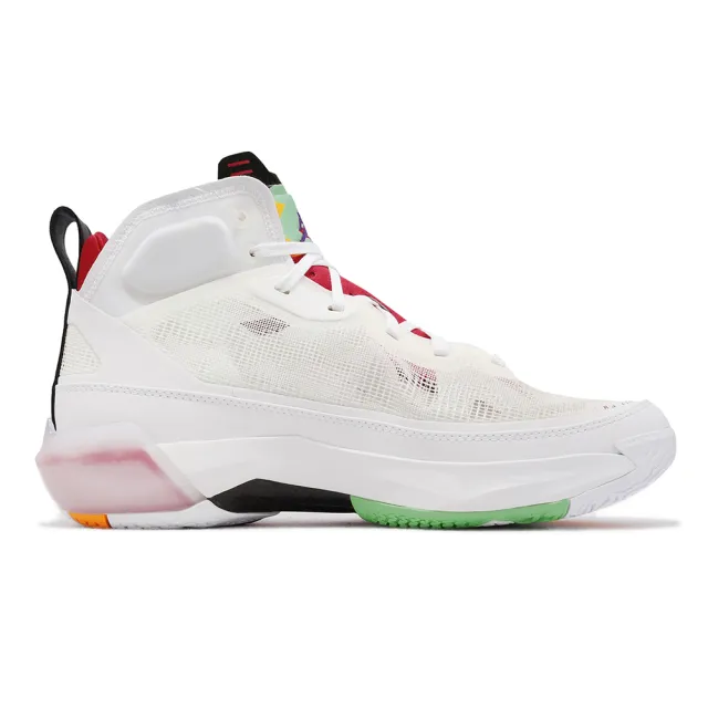 NIKE 耐吉】籃球鞋Air Jordan XXXVII PF Hare 兔寶寶白紅男鞋37代喬丹