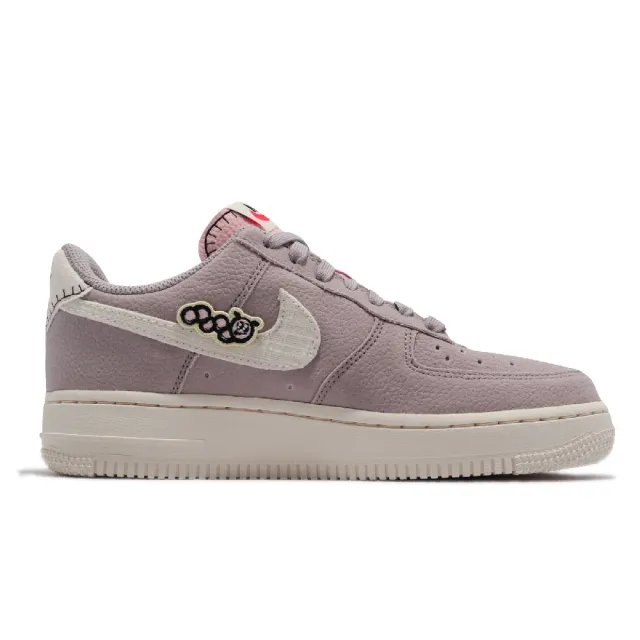 NIKE 耐吉】休閒鞋W Air Force 1 07 SE NN 女鞋昆蟲圖騰紫米白(DJ6378