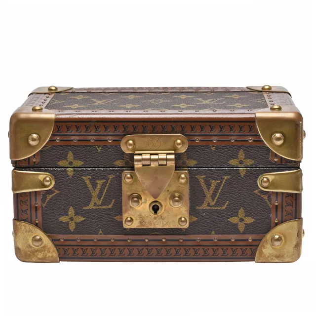 Louis Vuitton 路易威登】M47004 經典COFFRET TRESOR 20 Monogram帆布