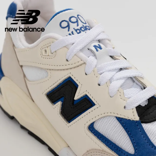 NEW BALANCE】NB Teddy Santis美製復古運動鞋_中性_白杏藍_M990WB2-D