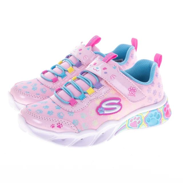 SKECHERS 女童系列燈鞋 PRETTY PAWS(319301LPKMT)