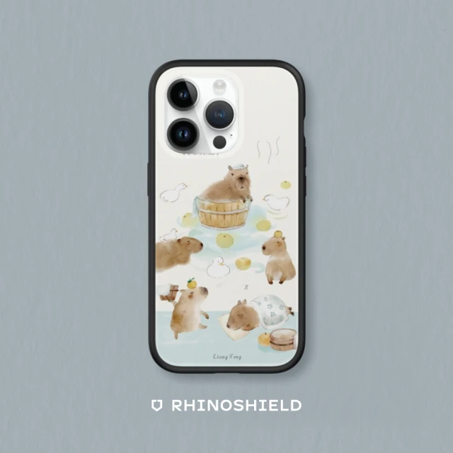 RHINOSHIELD 犀牛盾 iPhone X/Xs/XR/Xs Max系列 Mod NX手機殼/涼丰系列-水豚君(涼丰)