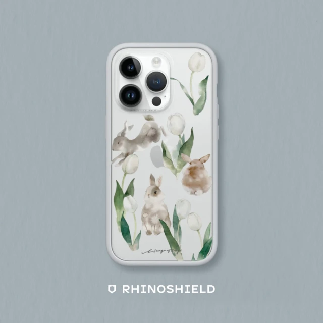 RHINOSHIELD 犀牛盾 iPhone 13 mini/13 Pro/Max Mod NX手機殼/涼丰系列-野兔鬱金香(涼丰)