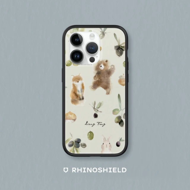 RHINOSHIELD 犀牛盾 iPhone 13 mini/13 Pro/Max Mod NX手機殼/涼丰系列-橄欖與動物們(涼丰)