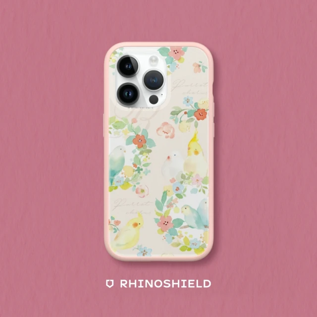 RHINOSHIELD 犀牛盾 iPhone 13 mini/13 Pro/Max Mod NX手機殼/涼丰系列-春日小鳥兒(涼丰)