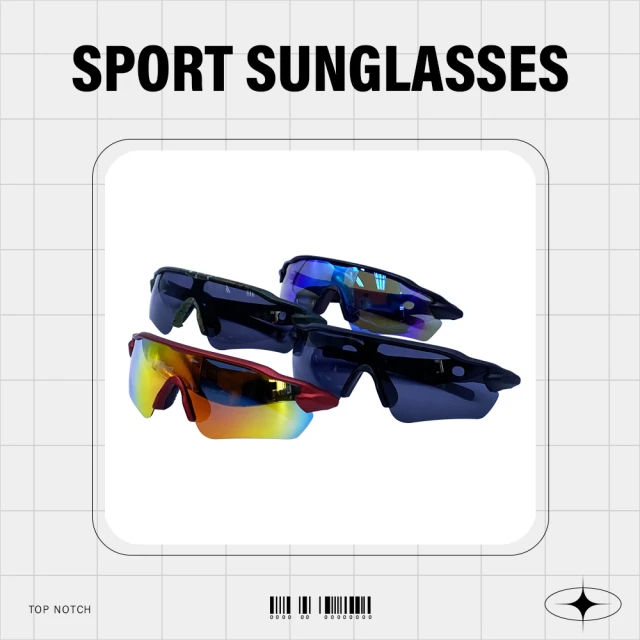 GUGAGUGA 台灣製造 偏光運動太陽眼鏡-運動競技款(抗UV400 100%紫外線 太陽眼鏡 墨鏡 運動墨鏡 酷炫有型)