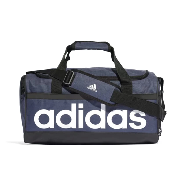 adidas 愛迪達 LINEAR DUFFEL M 運動 休閒 行李袋 旅行袋 男女 - HR5349