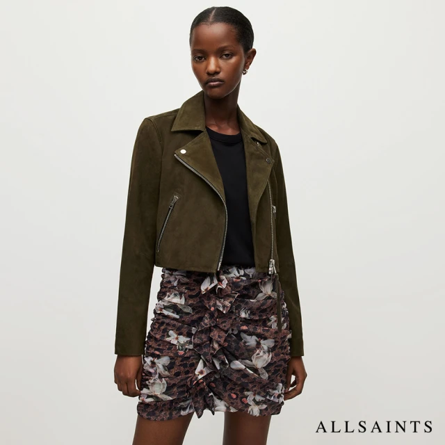 ALLSAINTS LOU 金屬光澤羊毛針織上衣 WT031