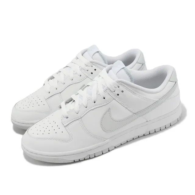 NIKE 耐吉】休閒鞋Dunk Low Retro 男鞋女鞋白灰經典款White Pure