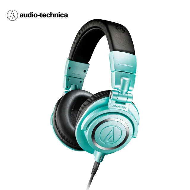 audio-technica 鐵三角 ATH-M50X IB(專業型監聽耳機-Tiffany藍)