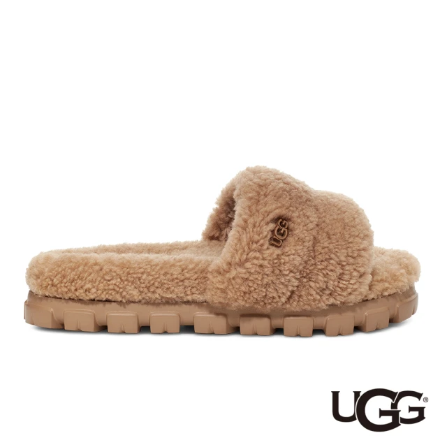 UGG 女鞋/拖鞋/懶人鞋/真皮/Cozetta Curly(栗子棕-UG1130838CHE)