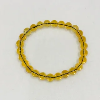 【勝弘珠寶】多明尼加藍珀手珠-7mm