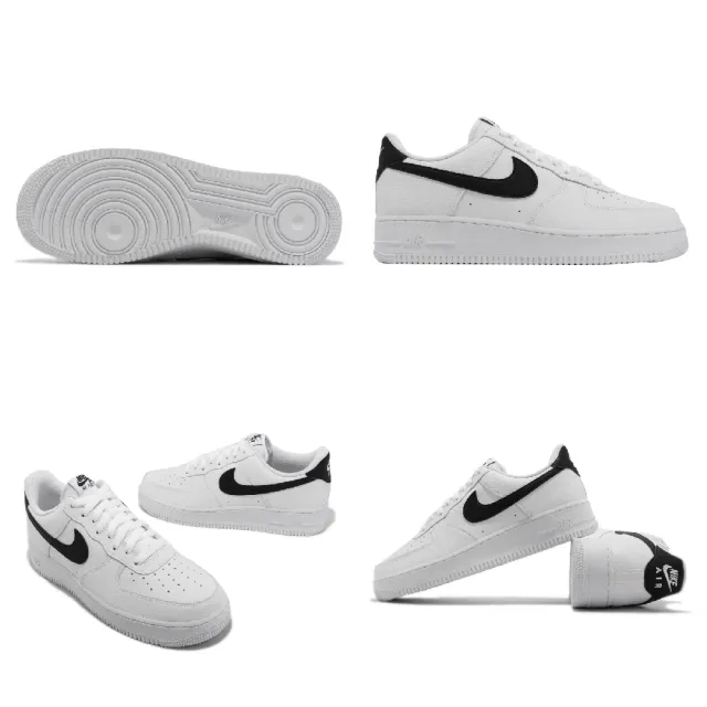 NIKE 耐吉】休閒鞋Air Force 1 07 男鞋女鞋白黑勾AF1 經典皮革小白鞋