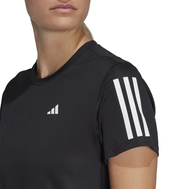 adidas 愛迪達 圓領短袖T恤 OWN THE RUN TEE 女 - IC5188