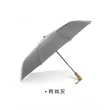 【PARACHASE】英倫情人 實木手柄 加大 雙人 雙層傘面 雨傘 自動傘 紳士傘 商務傘(經典四色任選)