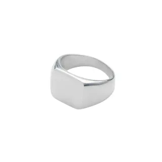 【CINCO】葡萄牙精品 Giulia ring 925純銀戒指 方形素面戒指(925純銀)
