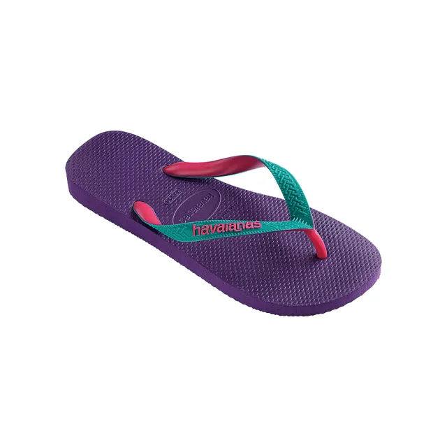 【havaianas 哈瓦仕】拖鞋 男鞋 女鞋 夾腳拖 巴西 Top Mix 紫色 4115549-8419U(哈瓦士)