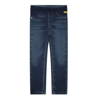 【STEIFF】熊頭童裝 鬆緊牛仔長褲(下著)