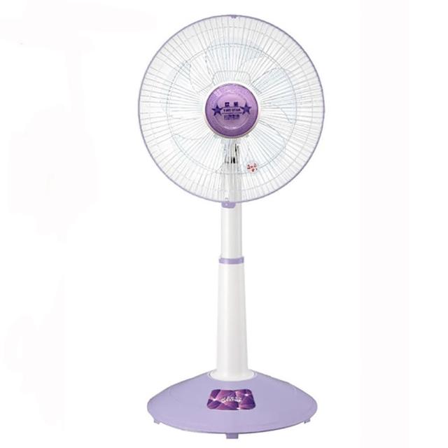 【雙星】14吋無段式升降桌電風扇(TS-1489超值兩入組)