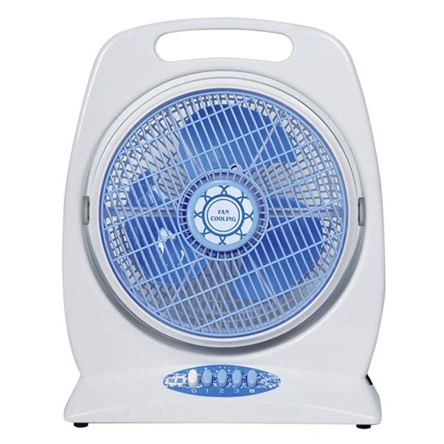 【雙星】10吋手提箱扇(TS-1006超值兩入組)