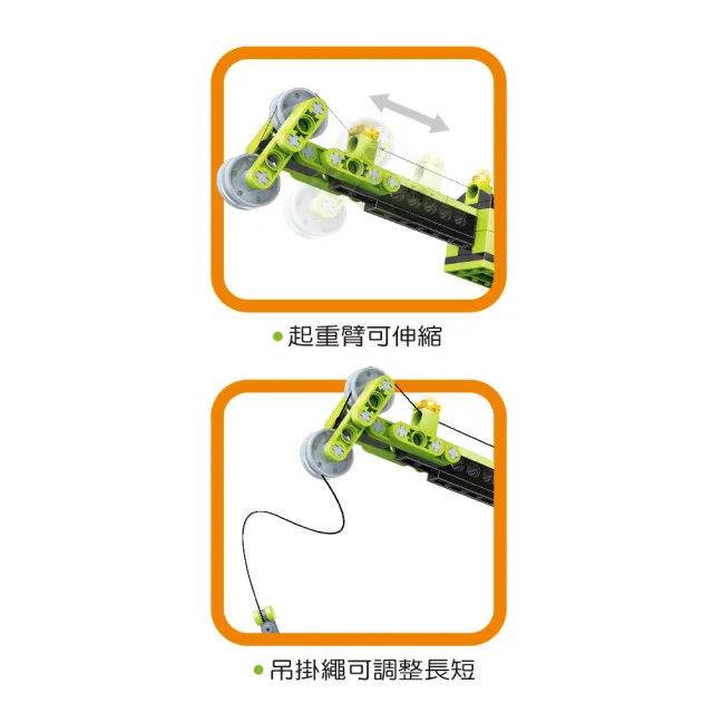 【世一】全路面起重機積木組