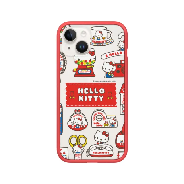 【RHINOSHIELD 犀牛盾】iPhone X/Xs/XR/Xs Max系列 Mod NX手機殼/Sticker-生活小物(Hello Kitty)