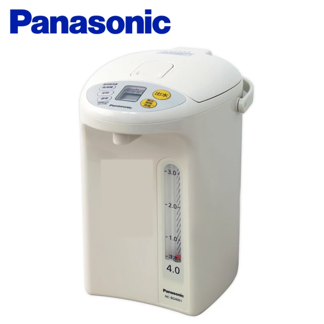 Panasonic 國際牌 4L真空斷熱材微電腦電熱水瓶 -(NC-BG4001)