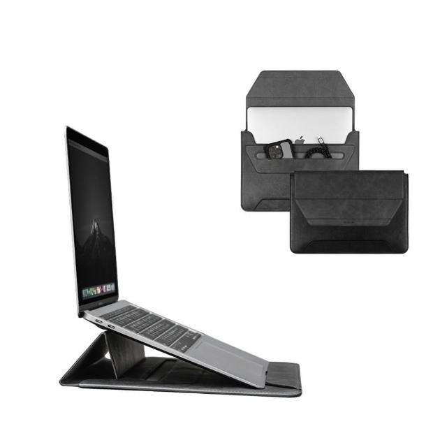 【MAGEASY】MacBook 13吋 ErgoStand 支架筆電收納包(適用2026 MacBook Air 13吋(M5))