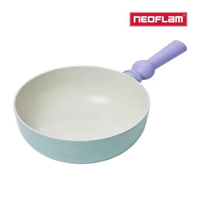 【NEOFLAM】韓國製Better Finger系列鑄造炒鍋22cm(IH爐可用鍋/非鐵氟龍不沾塗層)